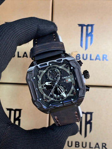 Tublar Men’s Strap Watch SQUARE