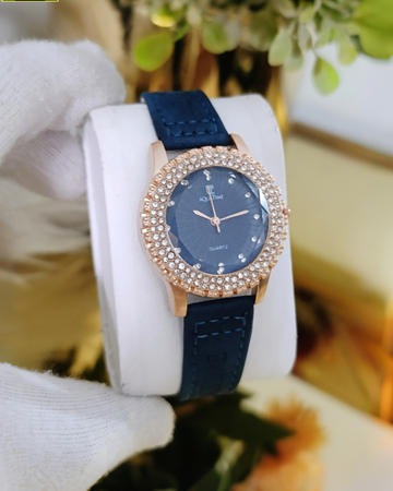 AQUA GIRLS DAIMONDS STONE WATCH
