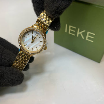 IEKE women steel chain watch