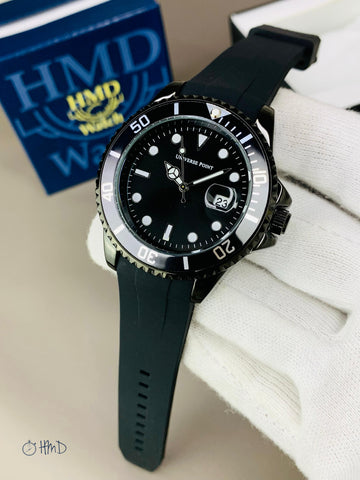 UNIVERSE POINT mens rubber strap watch