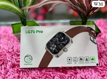 NEW SMARTWATCH LG70 PRO CURVED AMOLED SCREEN