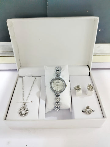 Eyki Ladies Jewellery Watch + Locket Set