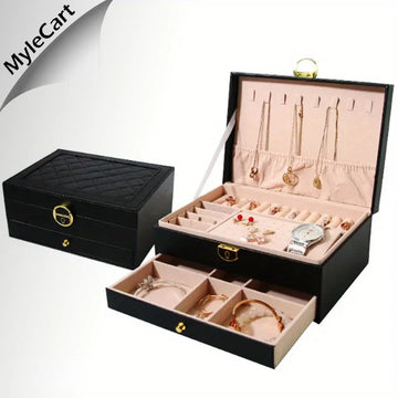 Premium Jewelry Organizer Box - Elegant Storage Solution