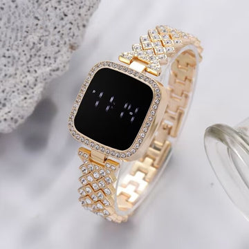 DIAMOND LED LADIES WATCH