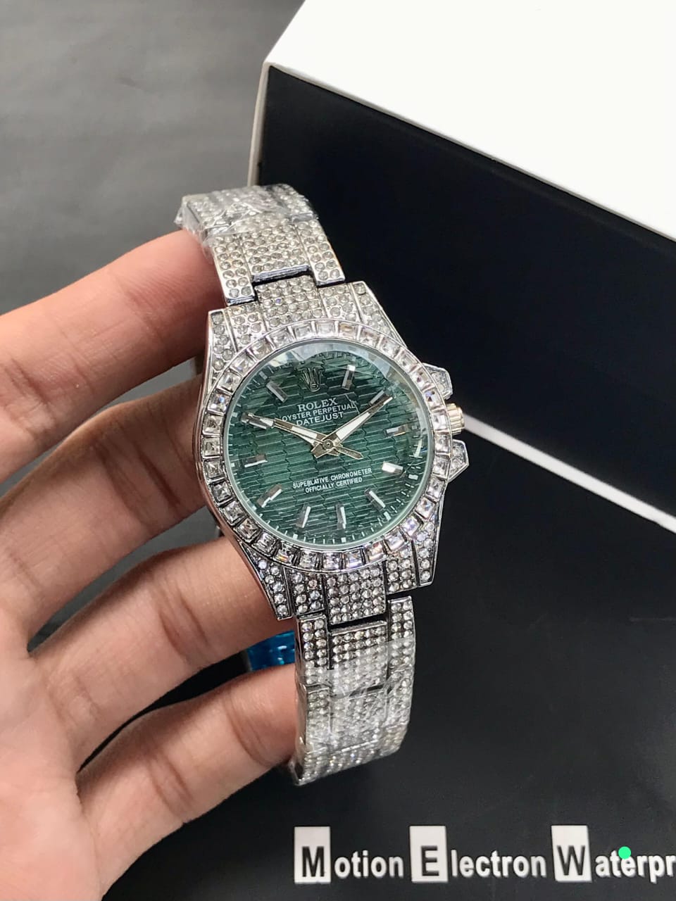 ROLEX STONE CASE WOMEN