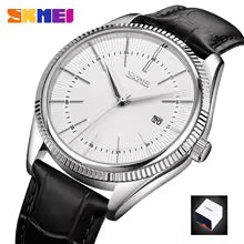 SKMEI Leather Srap Men's Watch