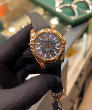 Rolex Sky Dweller Leather Strap