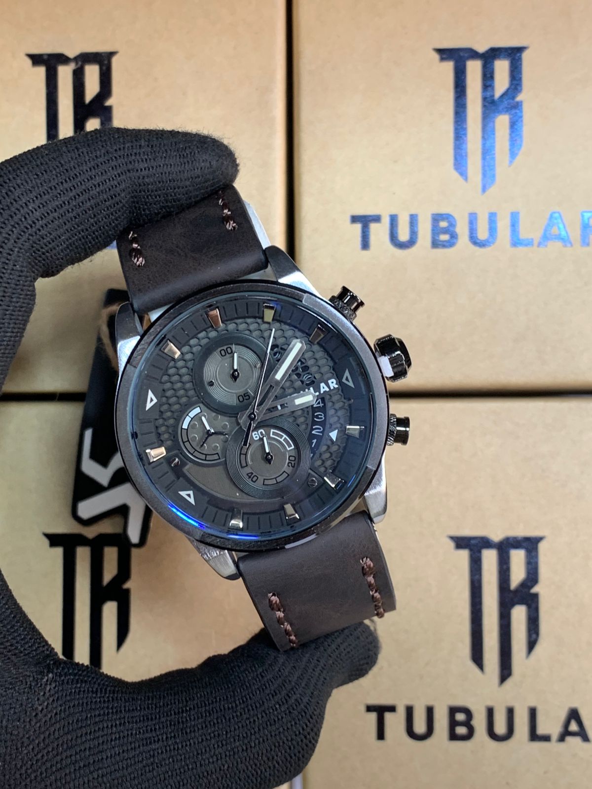 Tublar Men’s Strap Watch