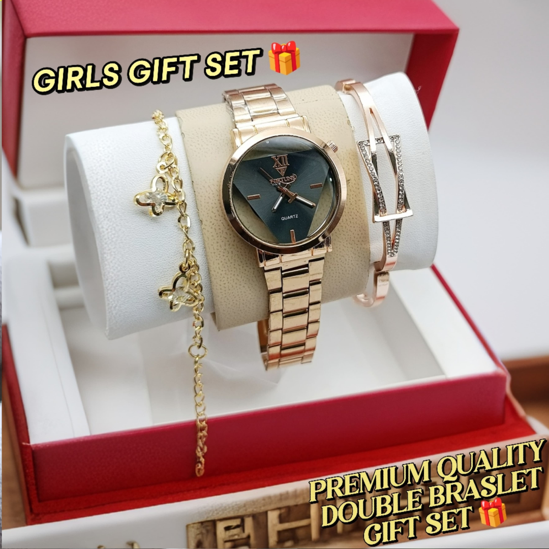 Girls Amazing Gift Set (Watch+Bangels+Bracelet)