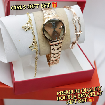 Girls Amazing Gift Set (Watch+Bangels+Bracelet)