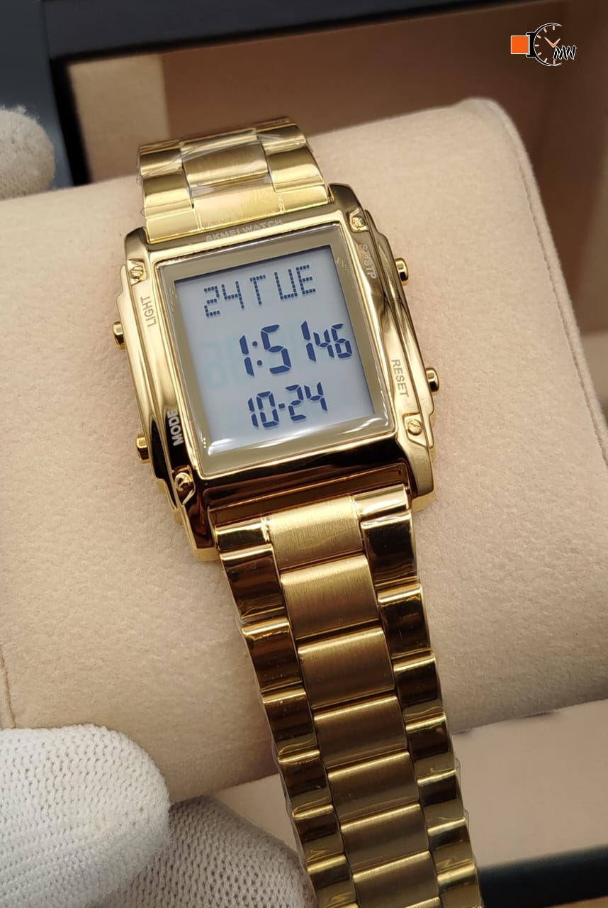SKEMI ORIGINAL digital  stainless steel chain  watch