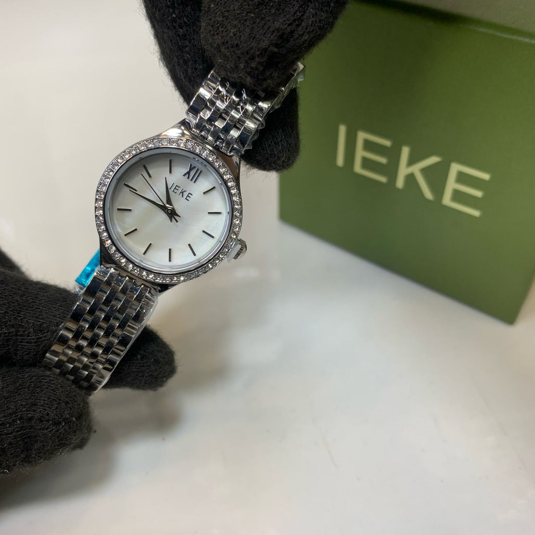 IEKE women steel chain watch