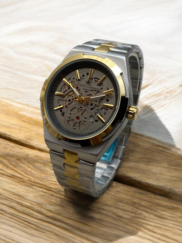 VACHERON CONSTANTIN GENEVE  STEEL CHAIN WATCH