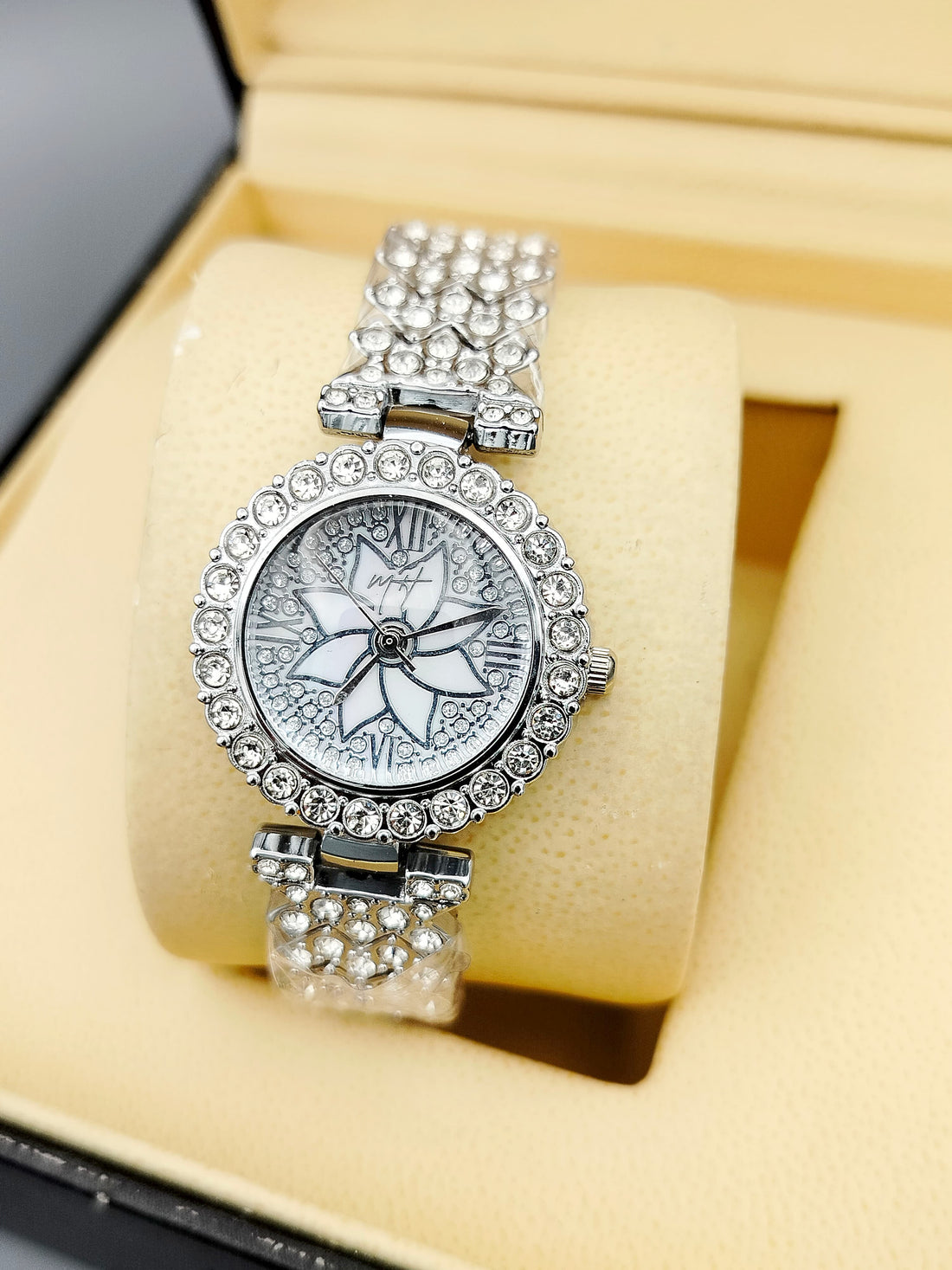MH Stone Ladies Jewellery Watch