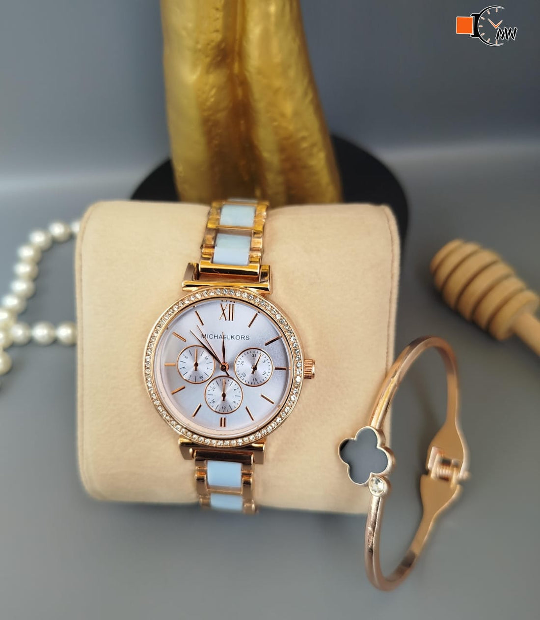 MICHAEL KORS watch +bengal gift set