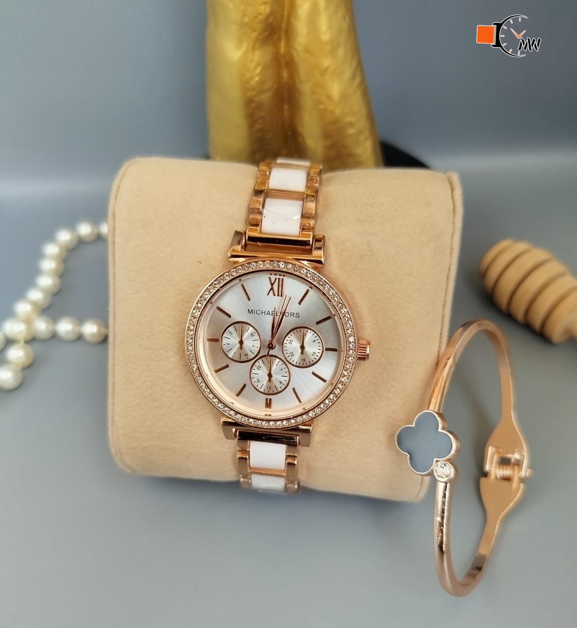 MICHAEL KORS watch +bengal gift set