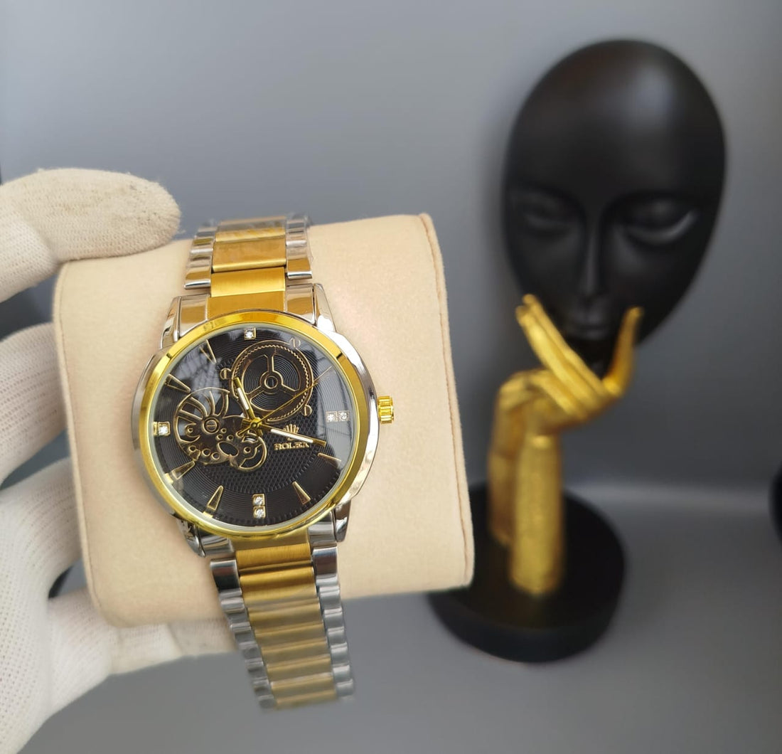 ROLEX STAINLESS STEEL CHAIN WATCH