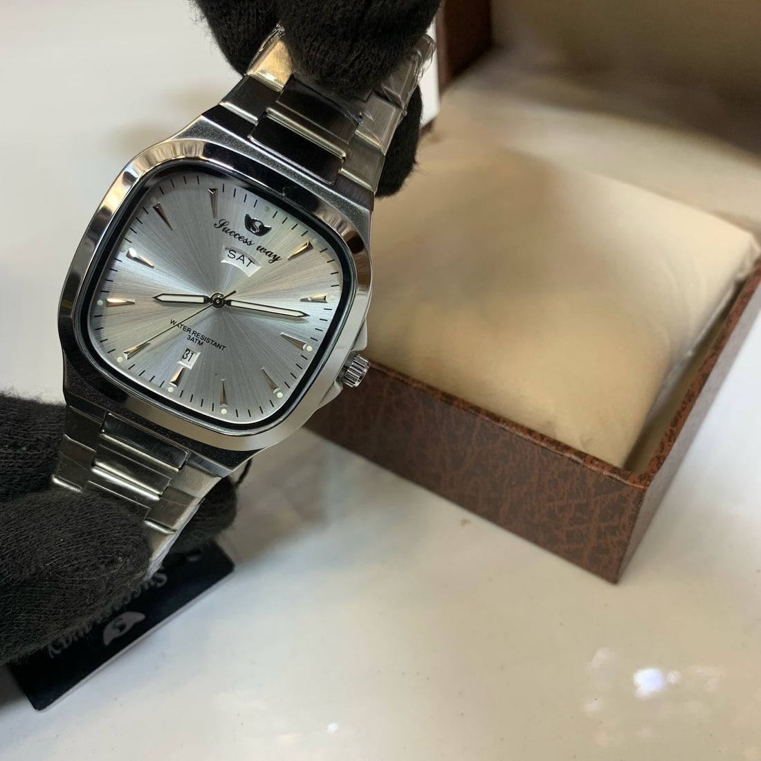 SuccesWay Men’s Watch-(Edge Dial)