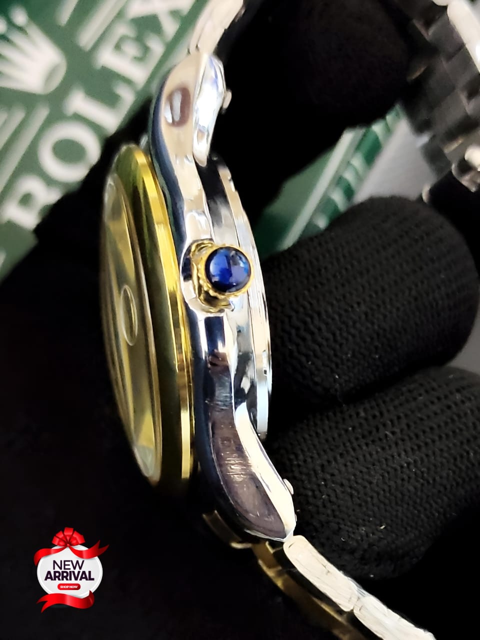 ROLEX TWO TONE WHITE + GOLDEN