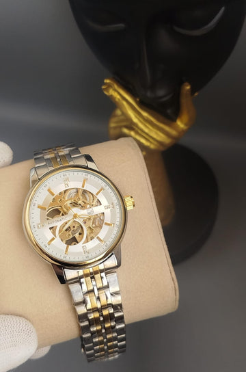 TRUEWORTH skelton dial watch