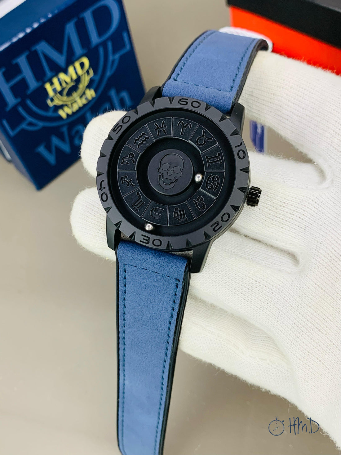 CHAXIGO SKELETON MAGNETIC BALL WATCH