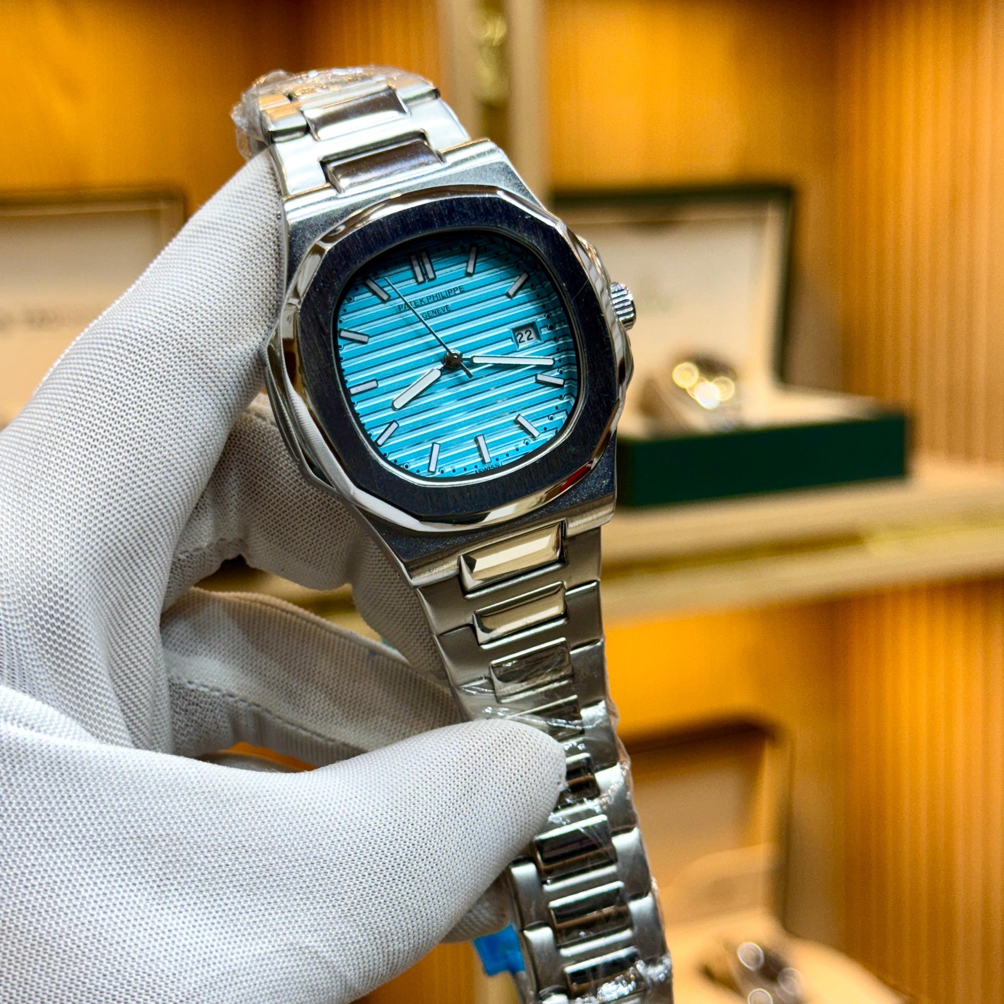 PATEK PHILLIPE MENS WATCH SKY BUE