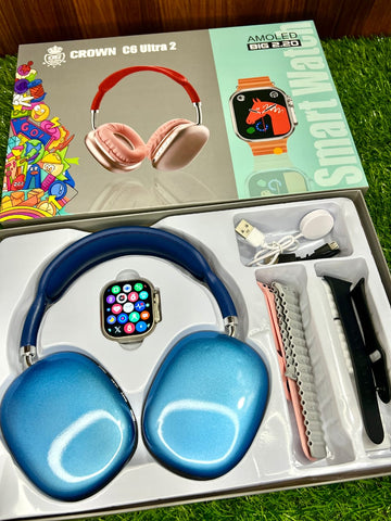C6 ULTRA 3  smart watch &headphone