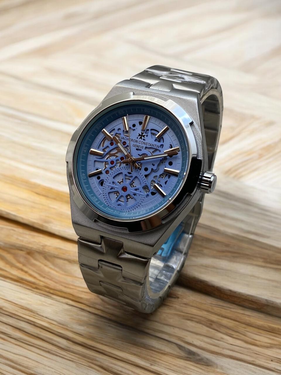 VACHERON CONSTANTIN GENEVE&  STEEL CHAIN watch