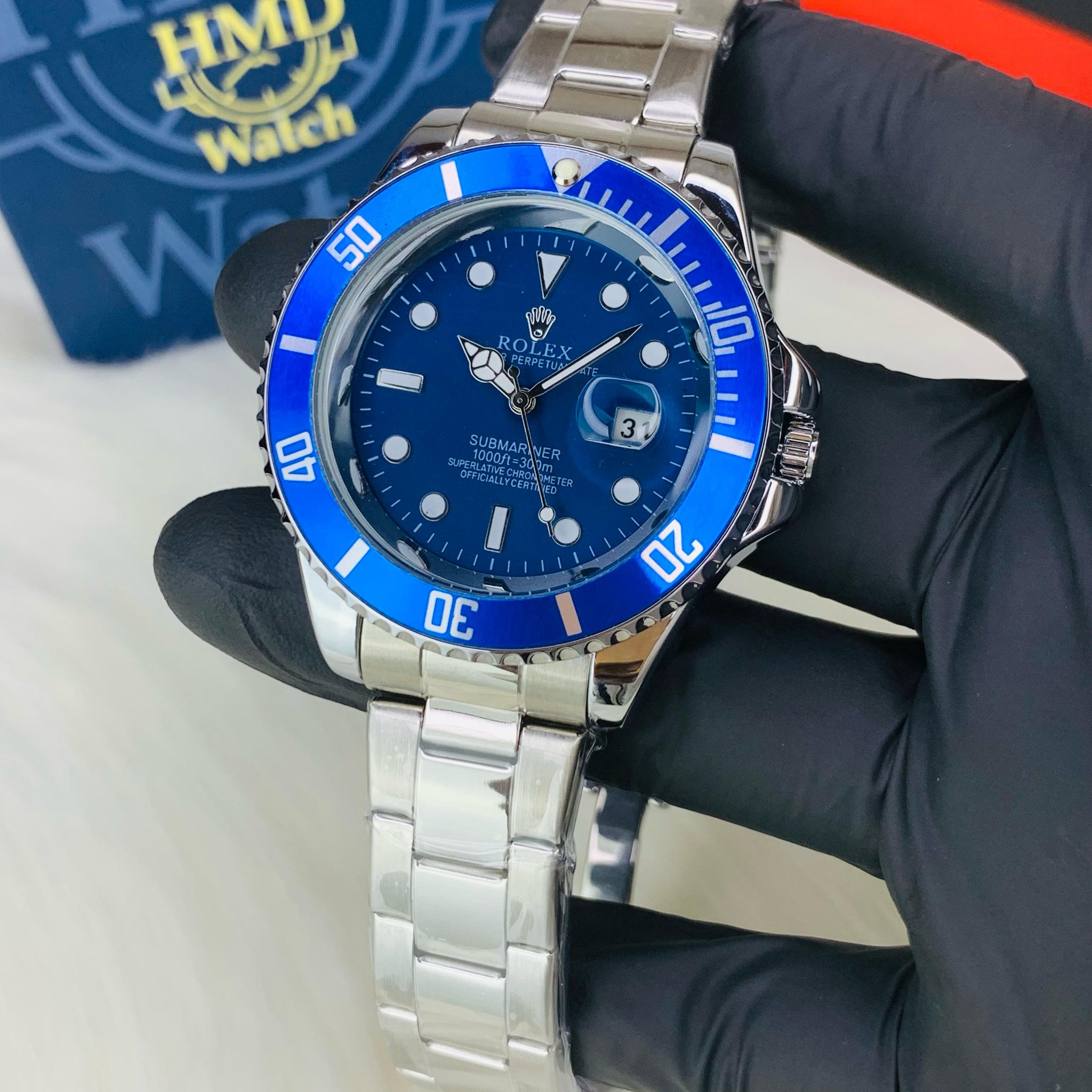ROLEX SUBMARINE (Silver Chain)