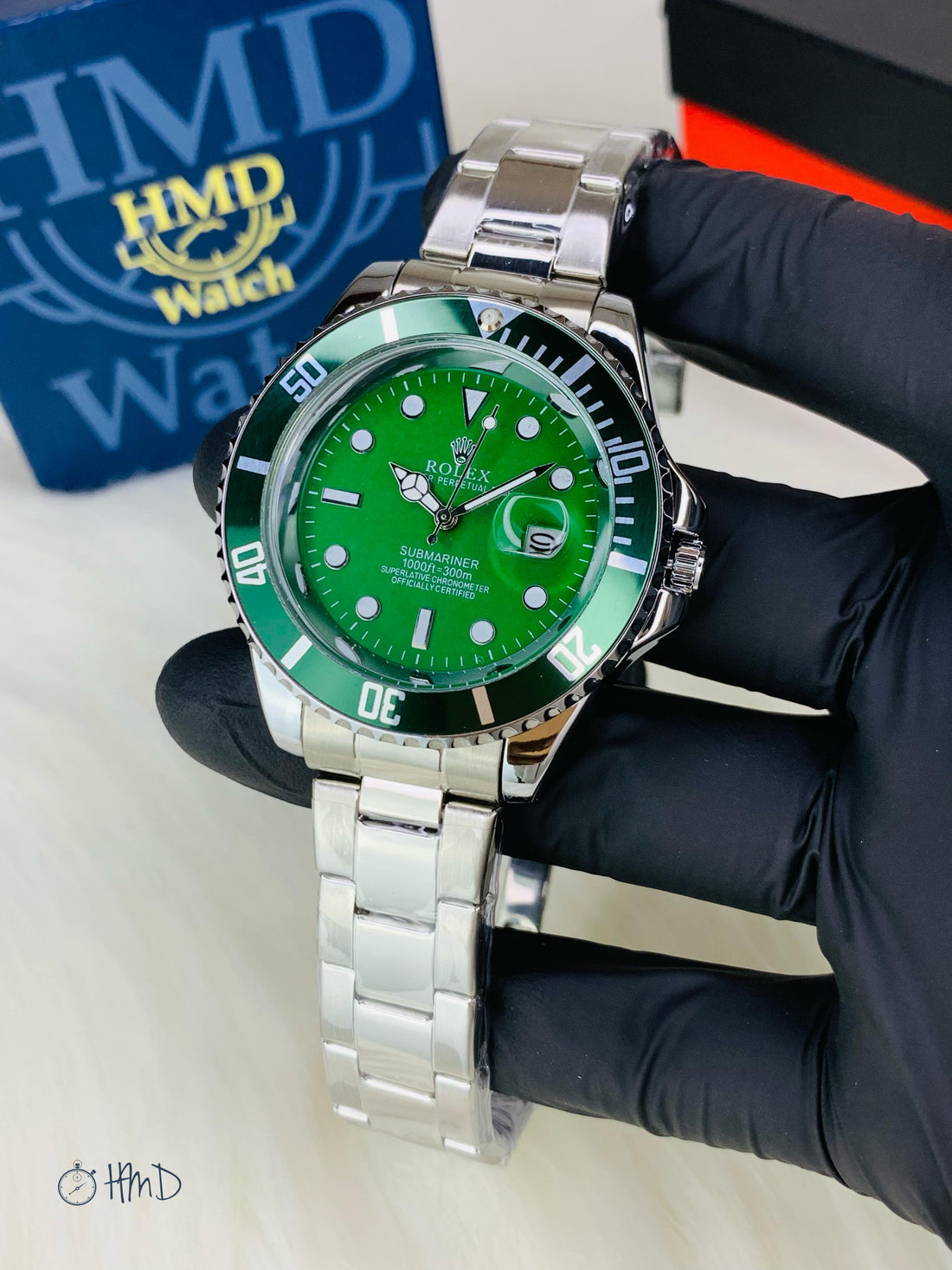 ROLEX SUBMARINE (Silver Chain)