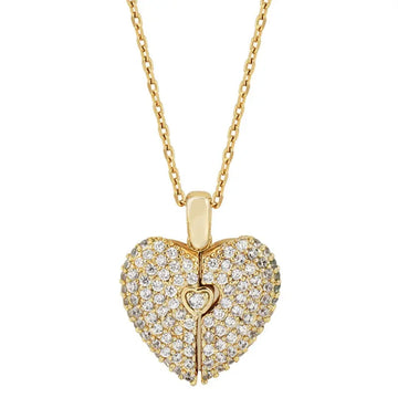 Heart Shape stainless steel locket chain