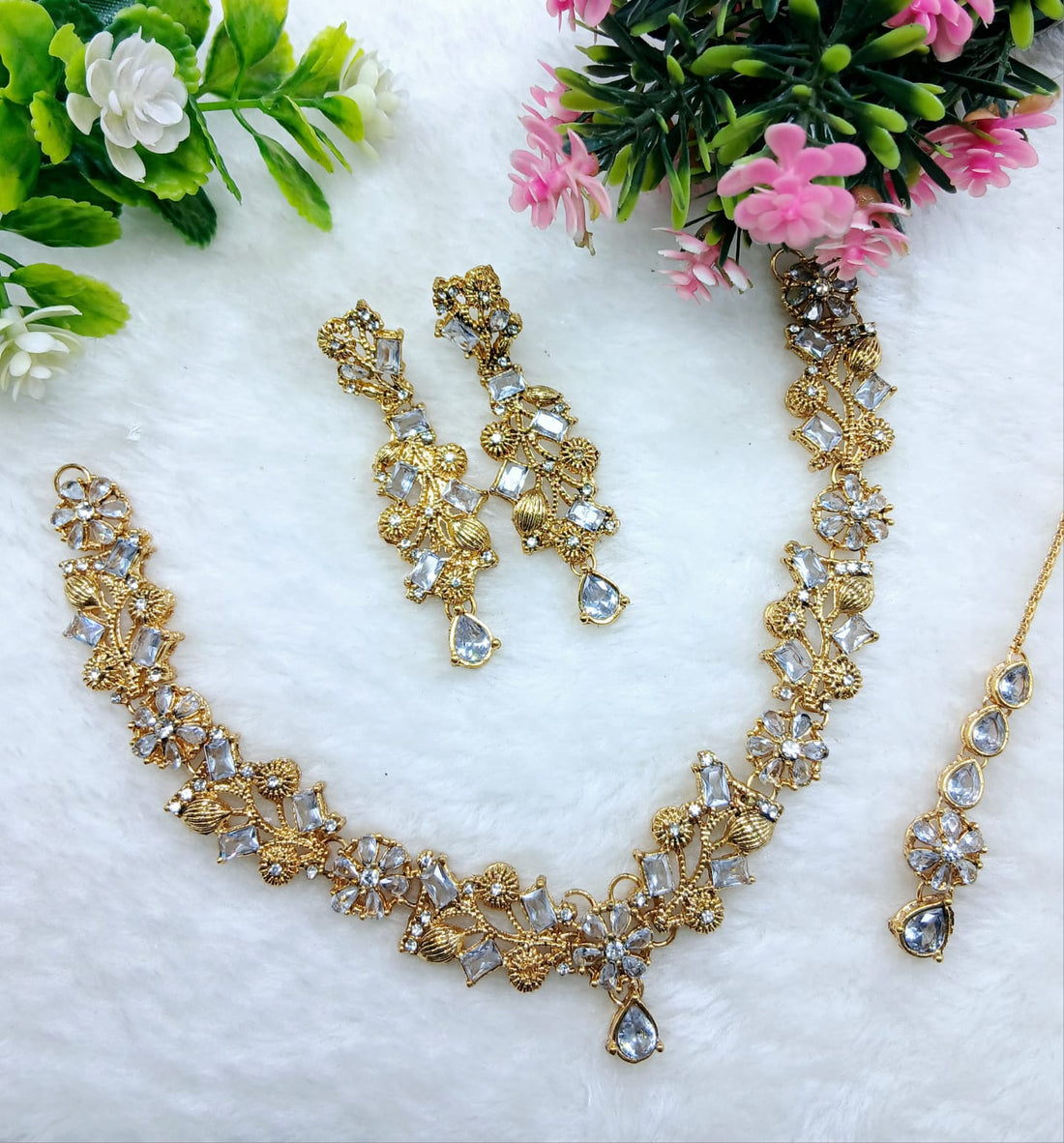 Beautiful glass zarcon work light weight set