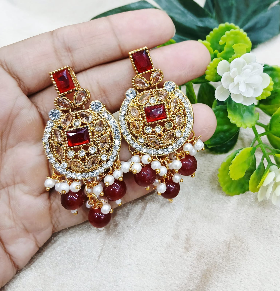 Best round shape Zarcoon earrings