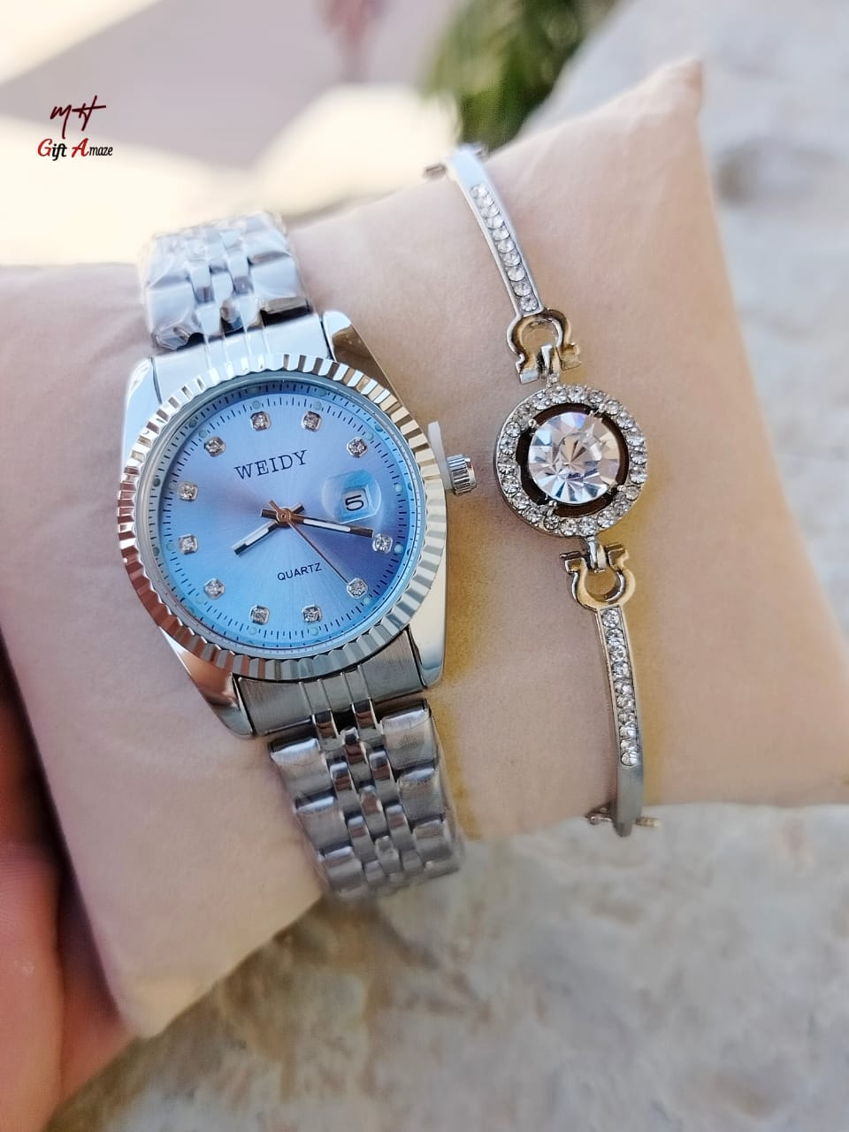 Weidy Ladies watch gift set