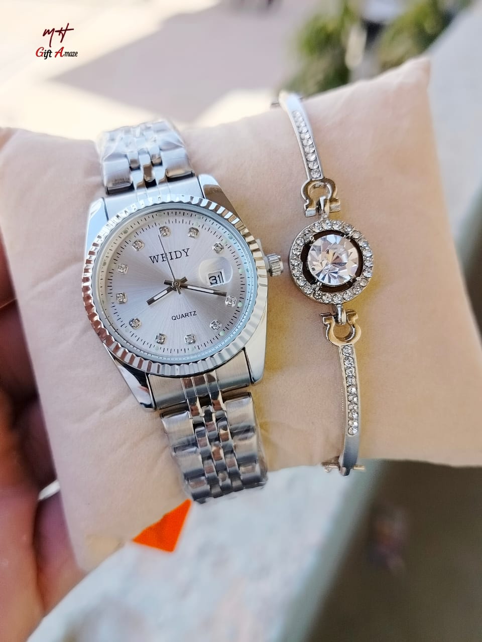 Weidy Ladies watch gift set