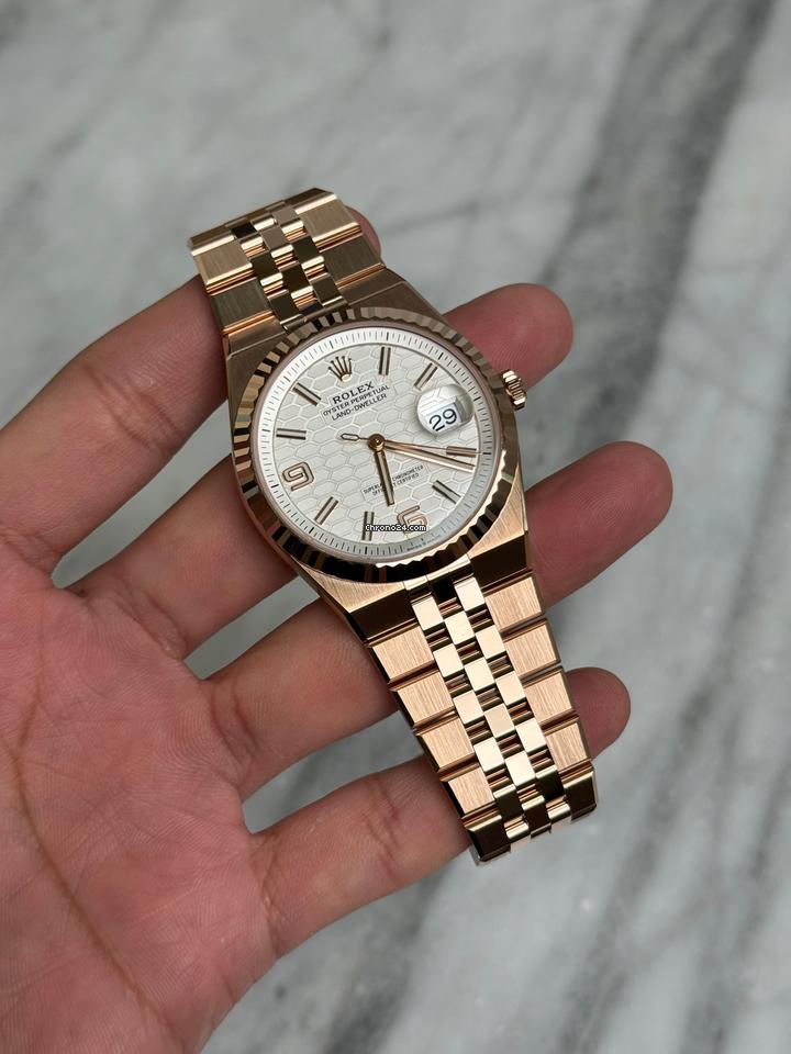 ROLEX LAND DWELLER ROSE GOLD