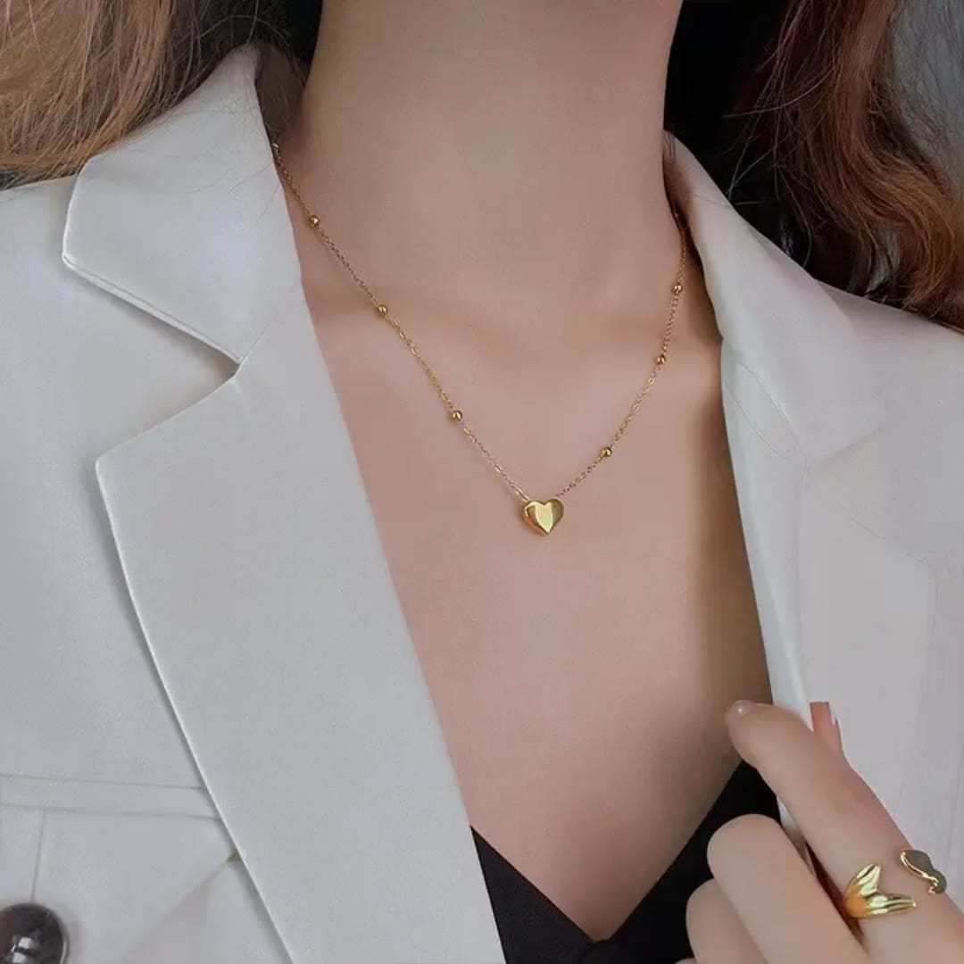 Heart Shape Gold Locket